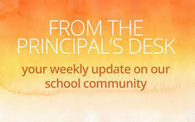From the Principal's Desk