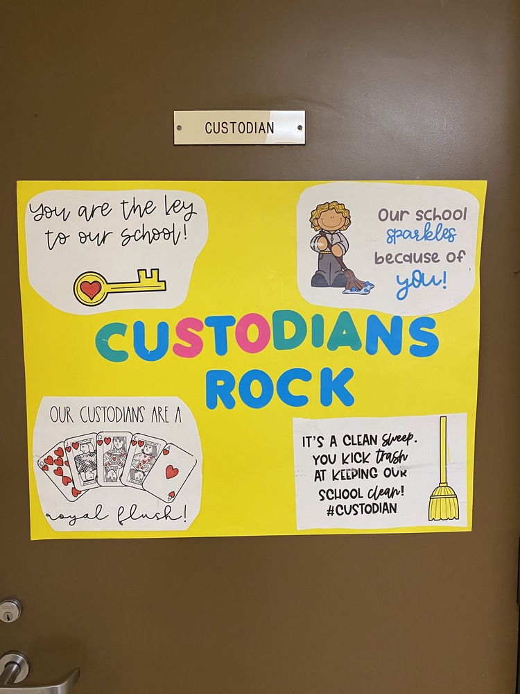 Thank-you to our Doering Custodians!