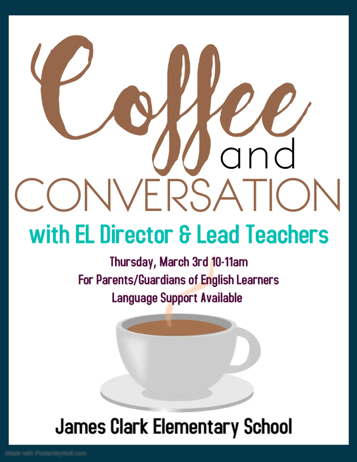 Coffee & Conversation with EL Director & Lead Teachers
