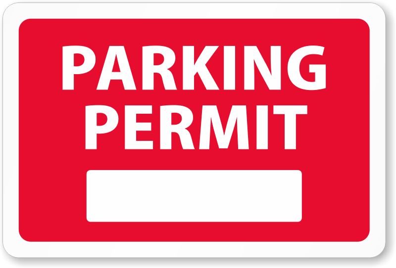 Parking Permit pass