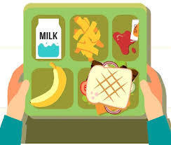 image of school lunch tray