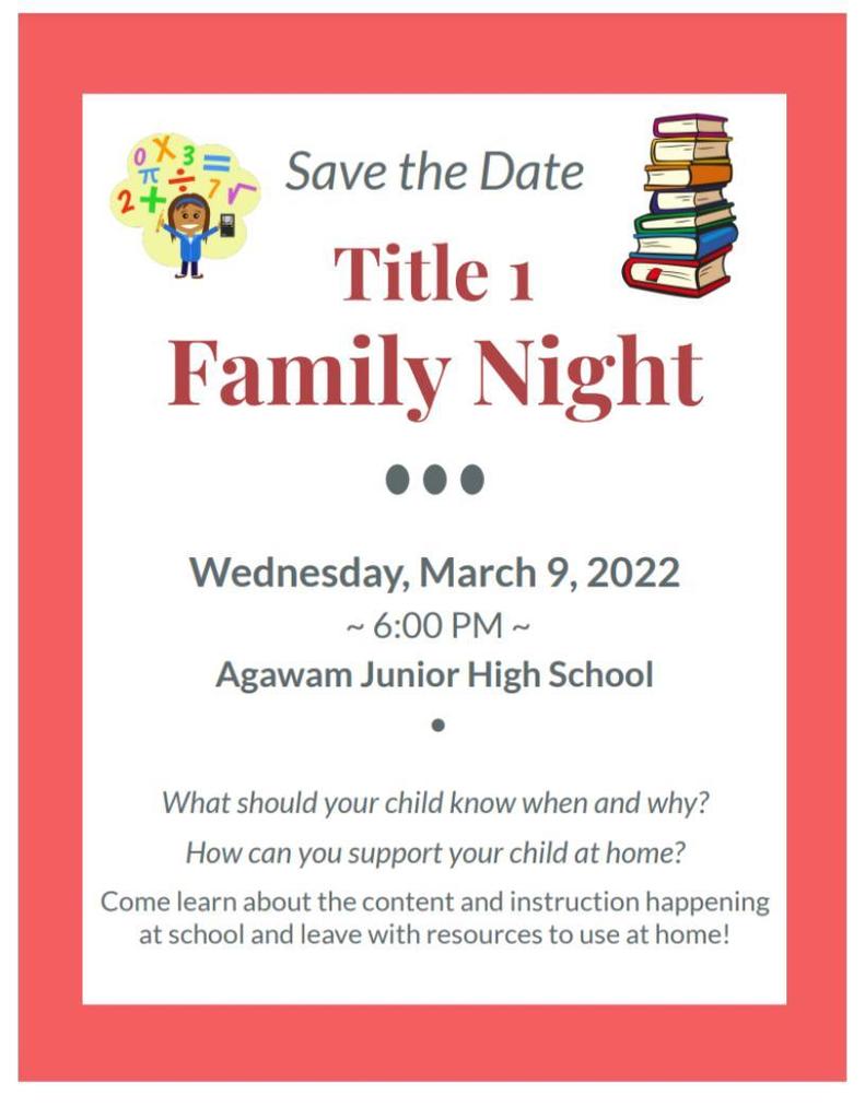 Title 1 Family Night