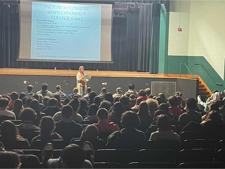 photo of grade 11 assembly