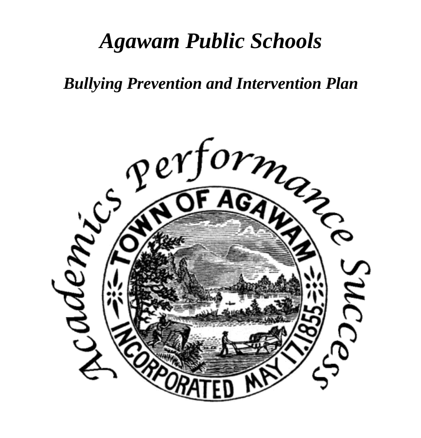 Bullying Prevention and Intervention Plan Cover Page